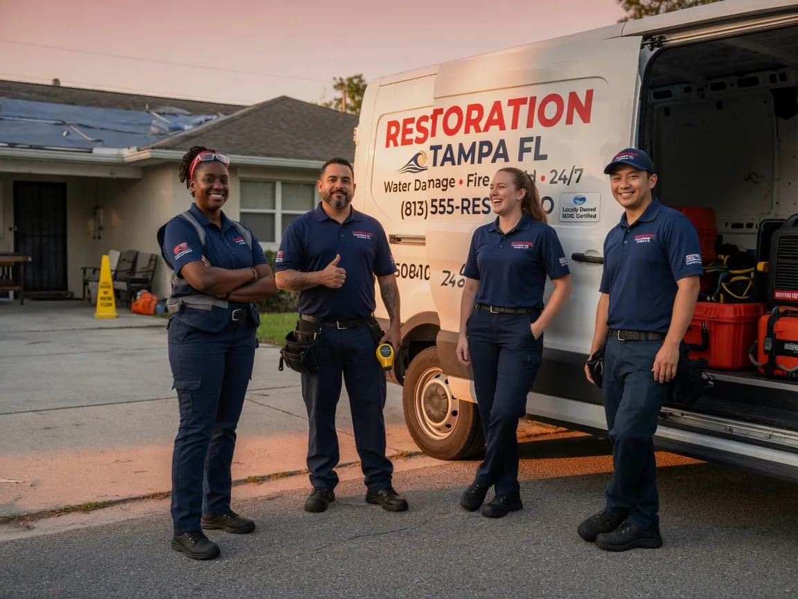Water Damage Restoration company in Overpeck, OH